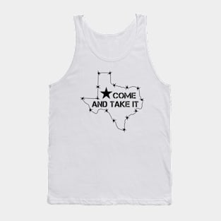 Texas Come And Take It Tank Top